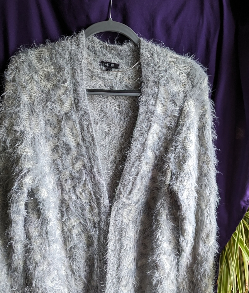 Super Duper Soft Sweater Jacket Apt 9 - image 1